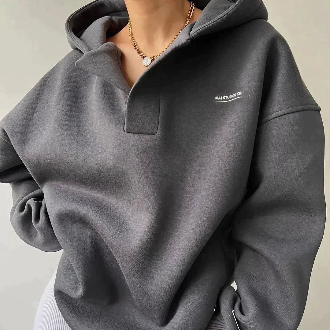 Womens Oversized Hoodie with Hood Casual Fit