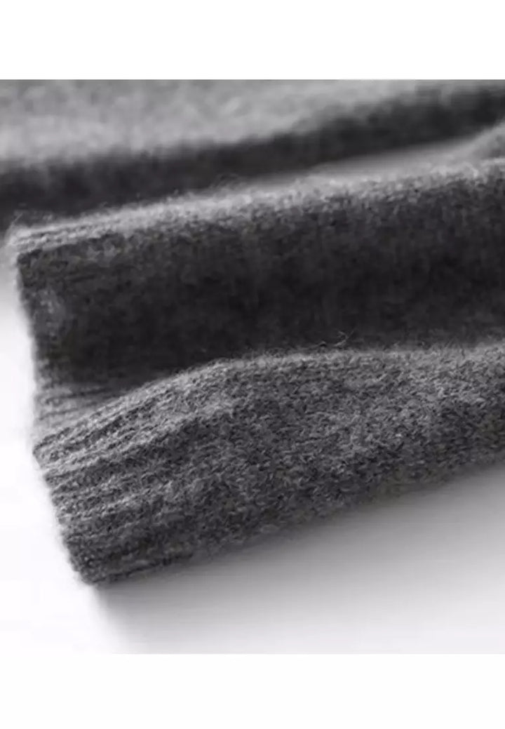 Womens Cashmere Cardigan Sweater with Buttons Classic Fit