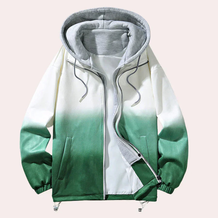 Mens Hooded Jacket Lightweight Contemporary Fit