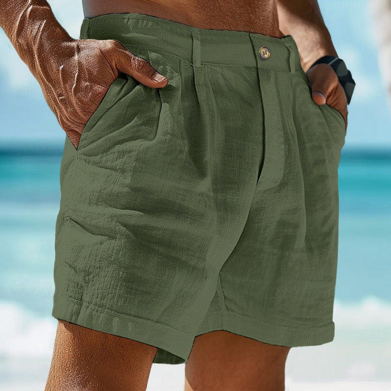 Mens Beach Shorts Relaxed Fit Lightweight
