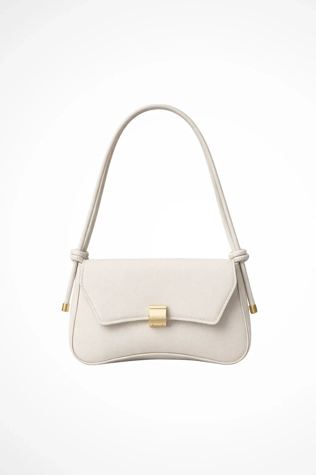 Womens Shoulder Bag Minimalist Design with Clasp Closure