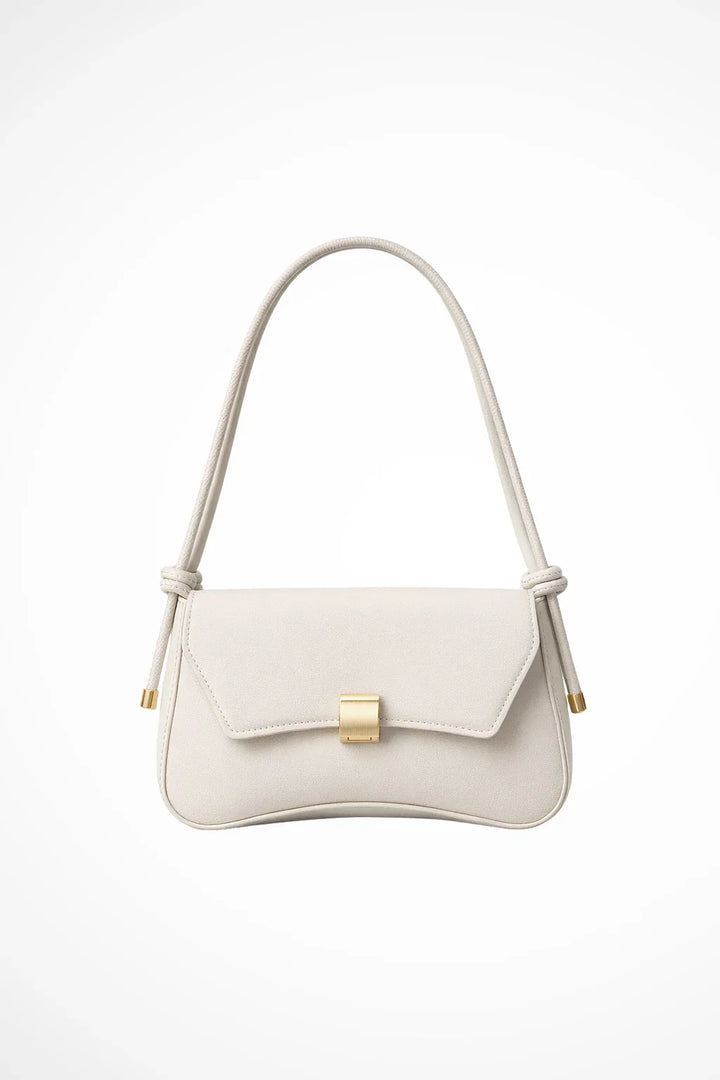 Womens Shoulder Bag Minimalist Design with Clasp Closure