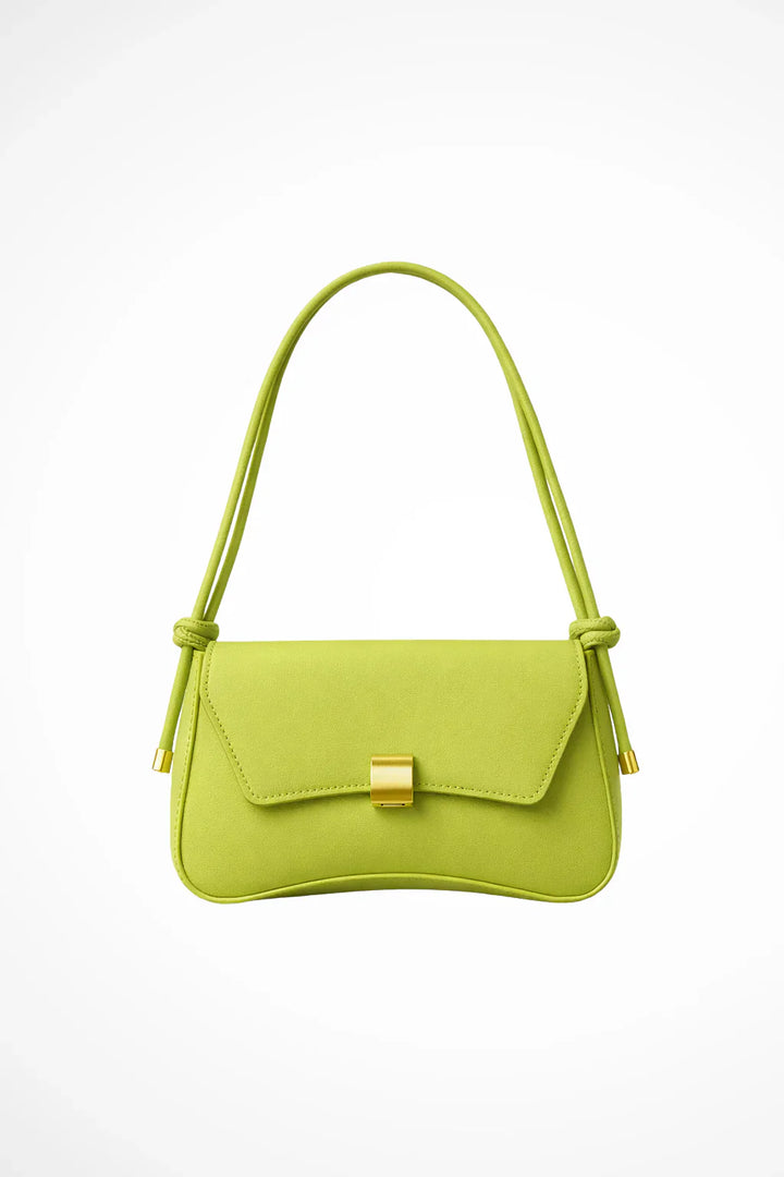 Womens Shoulder Bag Minimalist Design with Clasp Closure