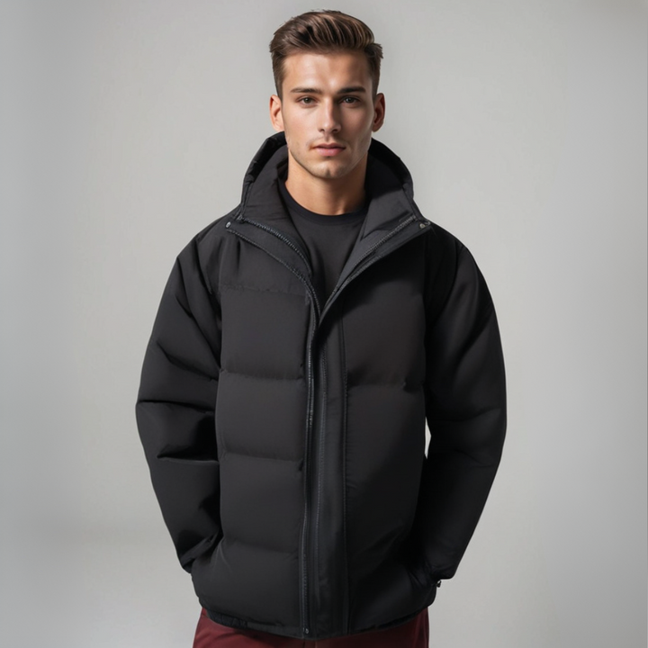 Unisex Insulated Hoodie Jacket Classic Fit - BritishMode