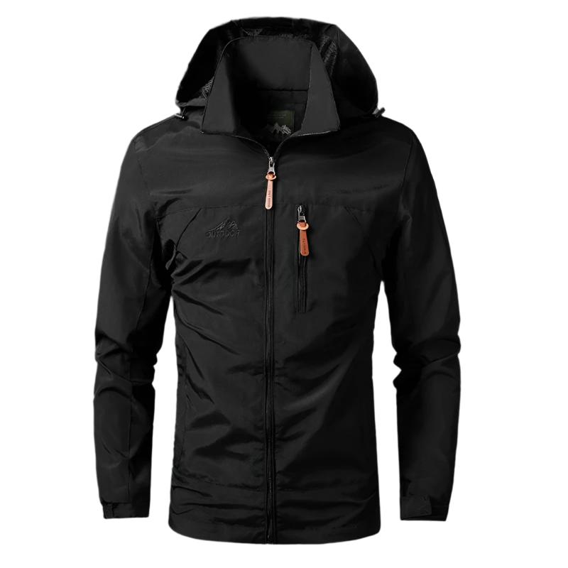 Mens Waterproof Windproof Jacket Arvid Style - BritishMode