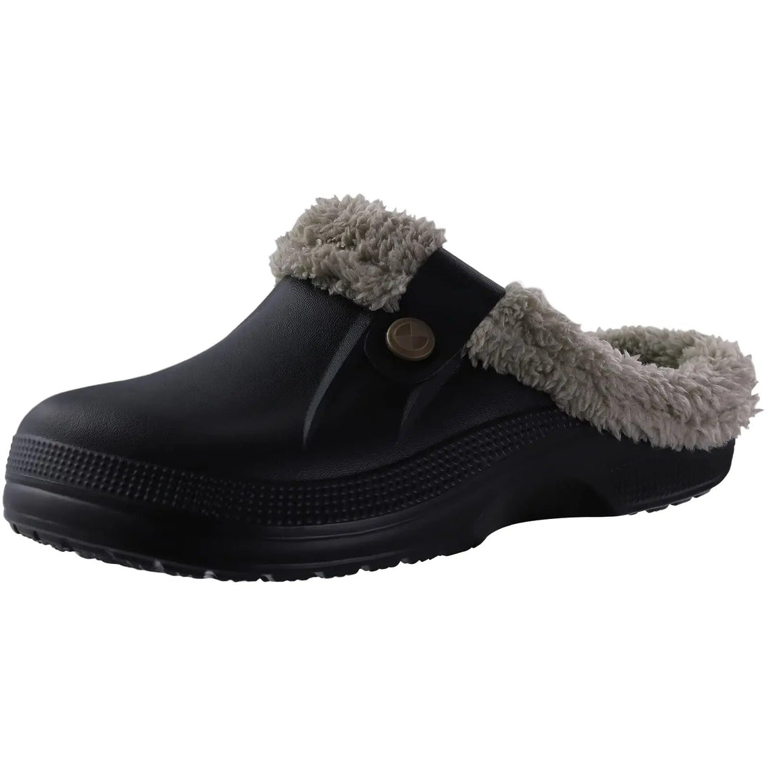 Unisex Insulated Clogs Soft Slip-On Warm - BritishMode