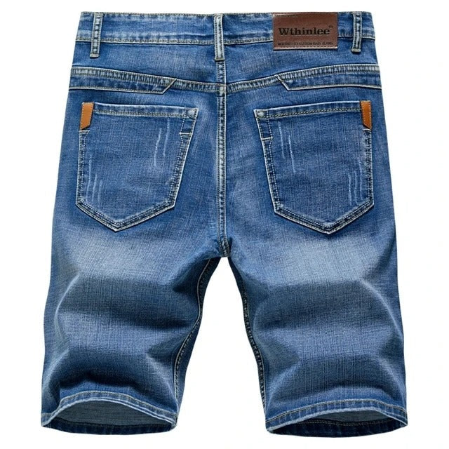 Mens Denim Shorts Casual Fit