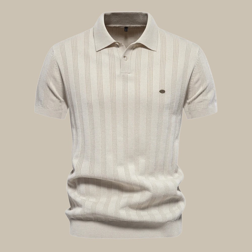 Mens Polo Shirt Short Sleeve Stylish Fit