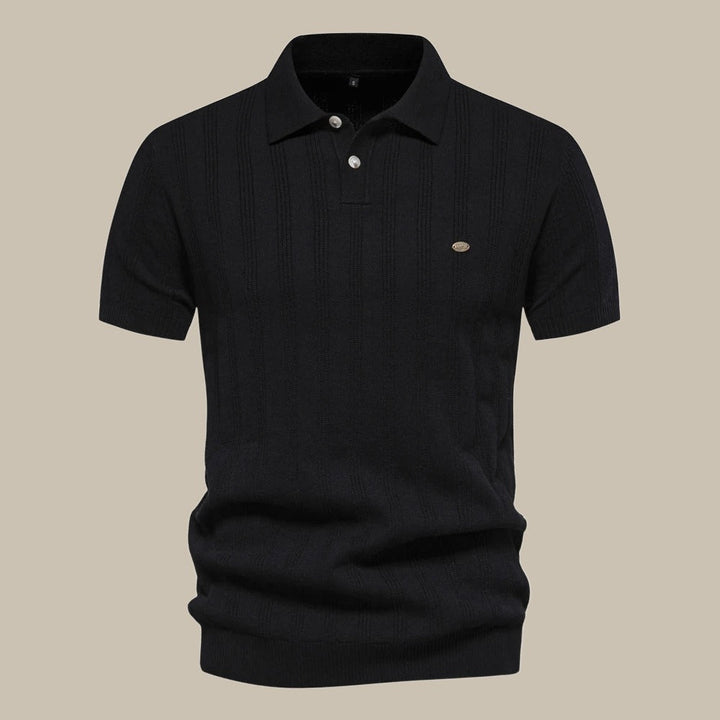 Mens Polo Shirt Short Sleeve Stylish Fit