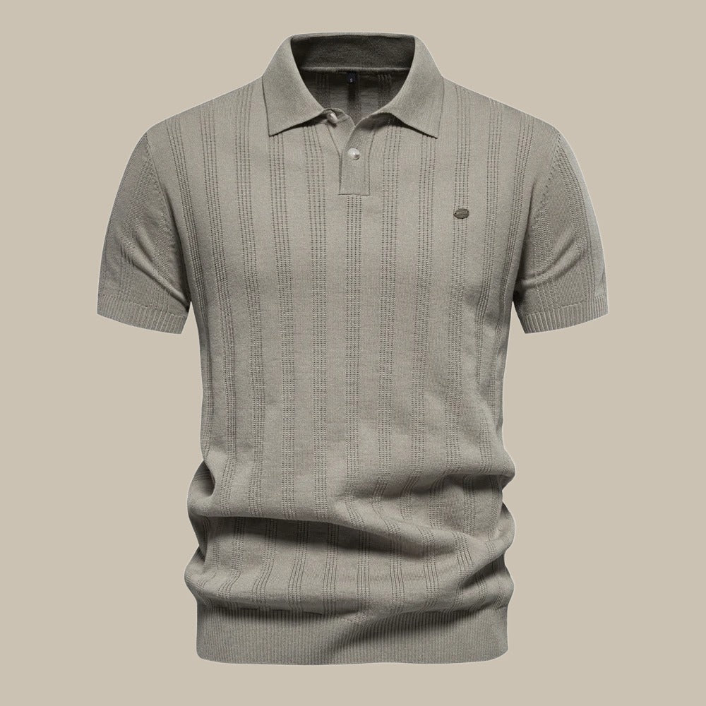 Mens Polo Shirt Merino Wool Classic Fit