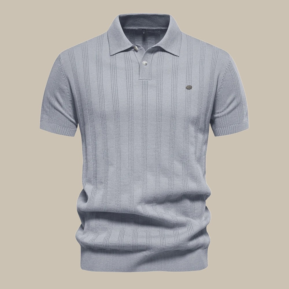 Mens Polo Shirt Short Sleeve Stylish Fit