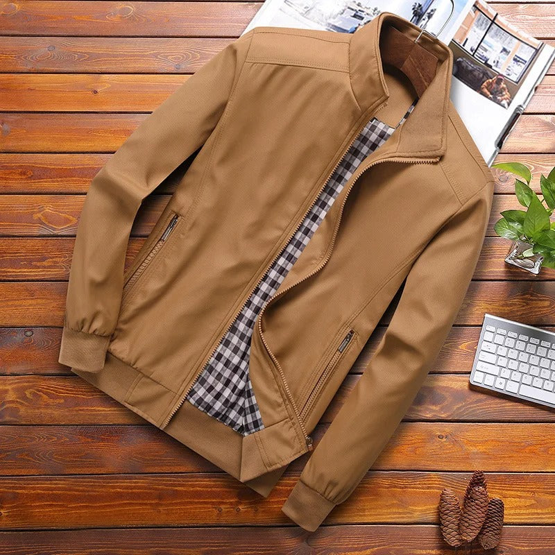 Mens Wind-Resistant Jacket Lightweight Summer Fit