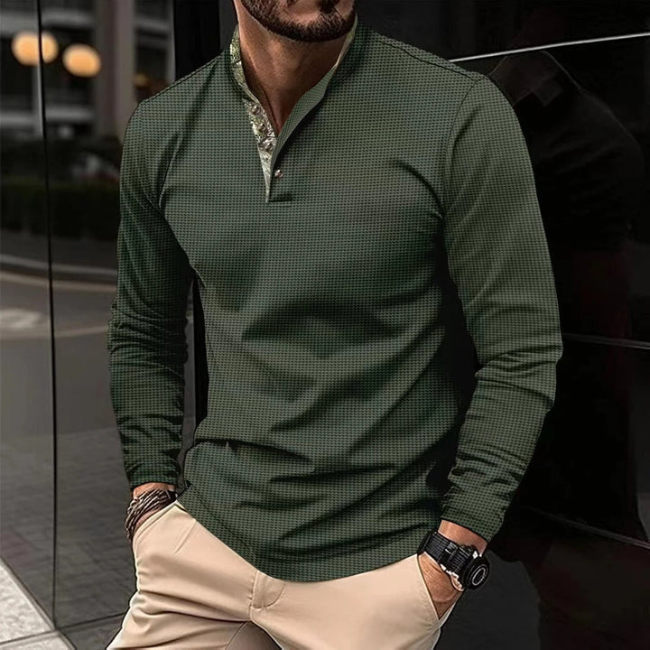 Mens Dress Shirt Long Sleeve Slim Fit