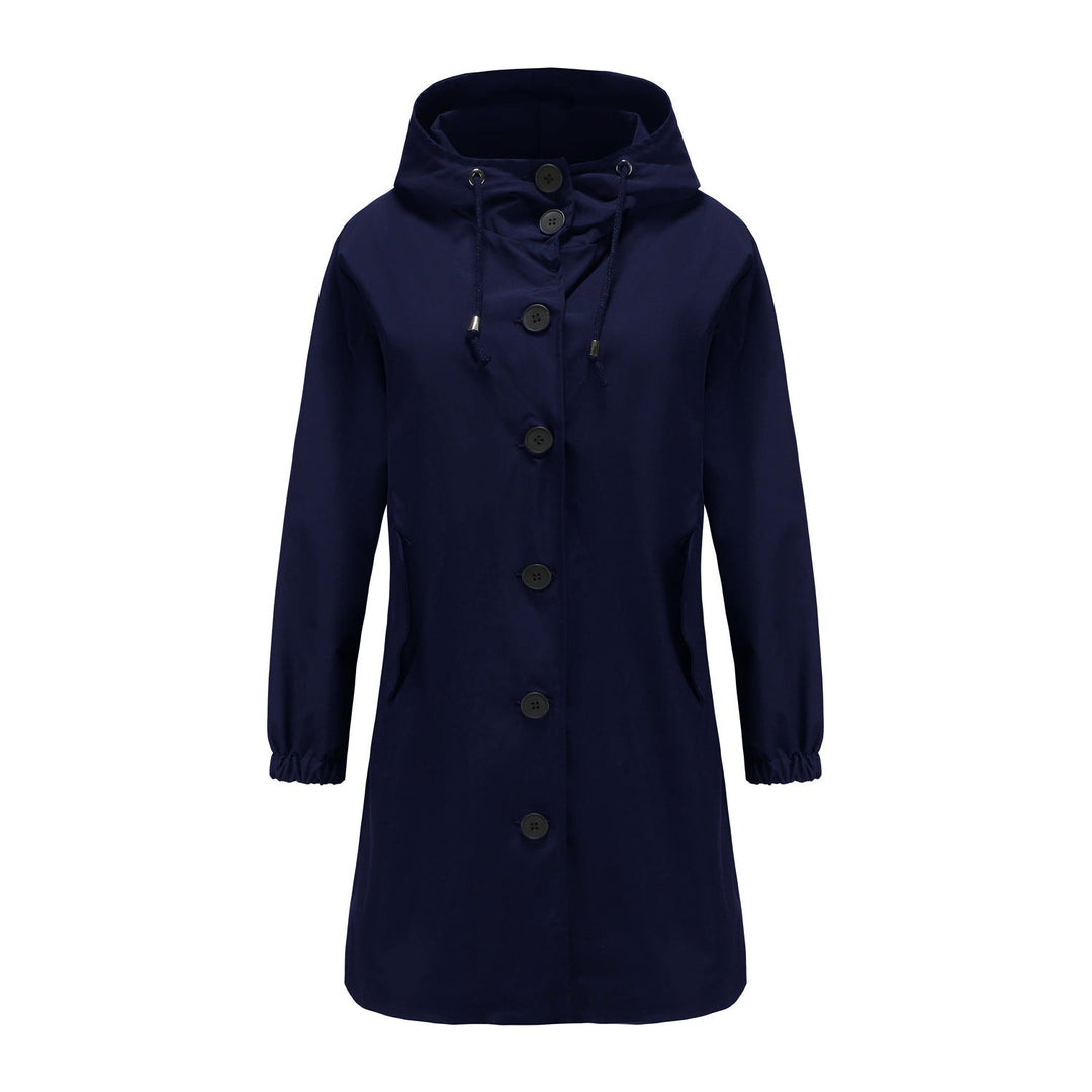 Womens Long Waterproof Parka Coat Hooded Fit