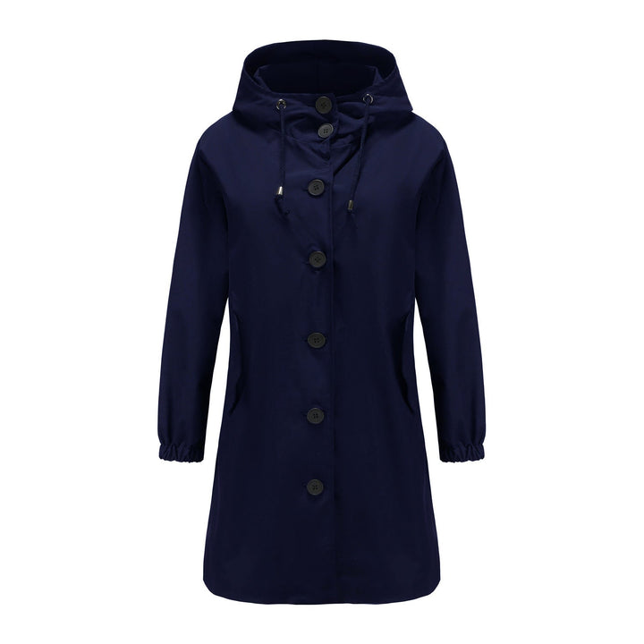 Womens Fitted Winter Coat with Hood