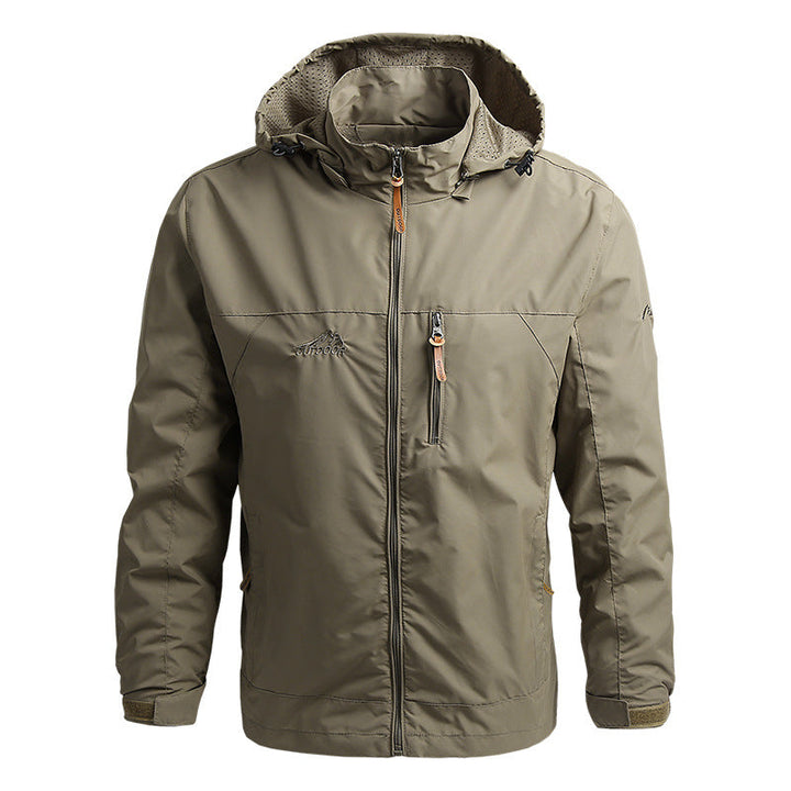 Mens Hoodie Coat Relaxed Fit