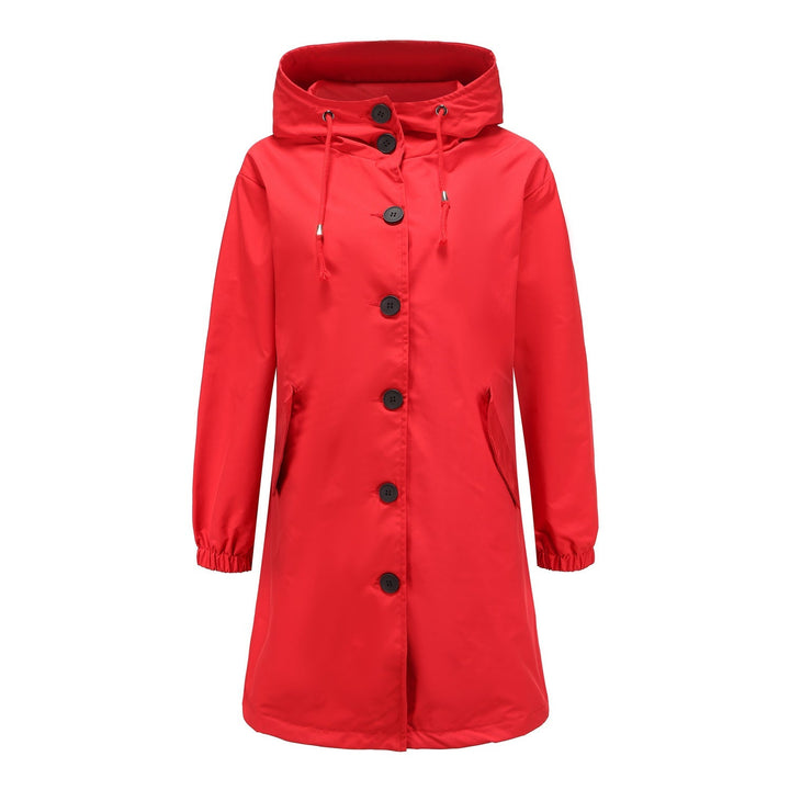 Womens Parka Coat with Hood Insulated Warm Fit