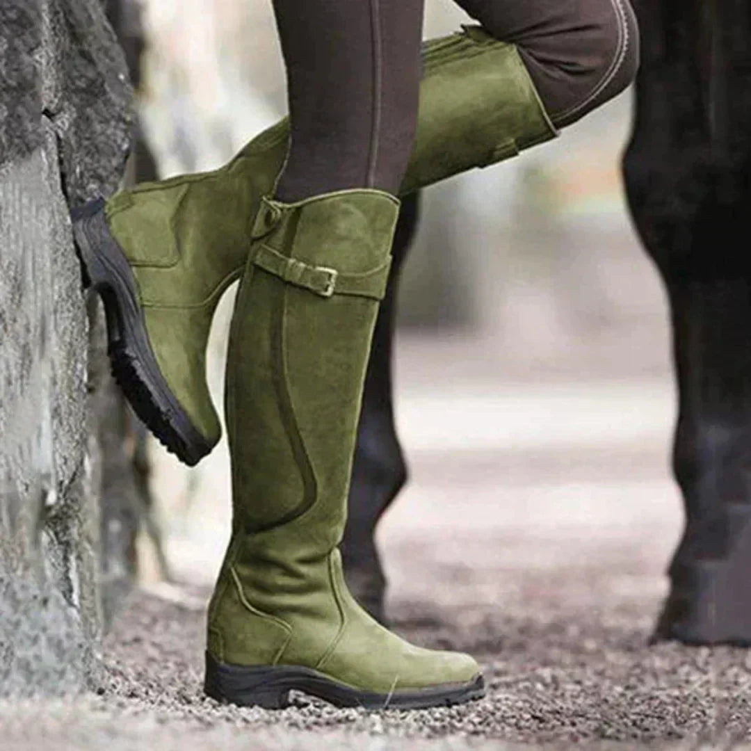 Womens Waterproof High Boots Comfortable Fit