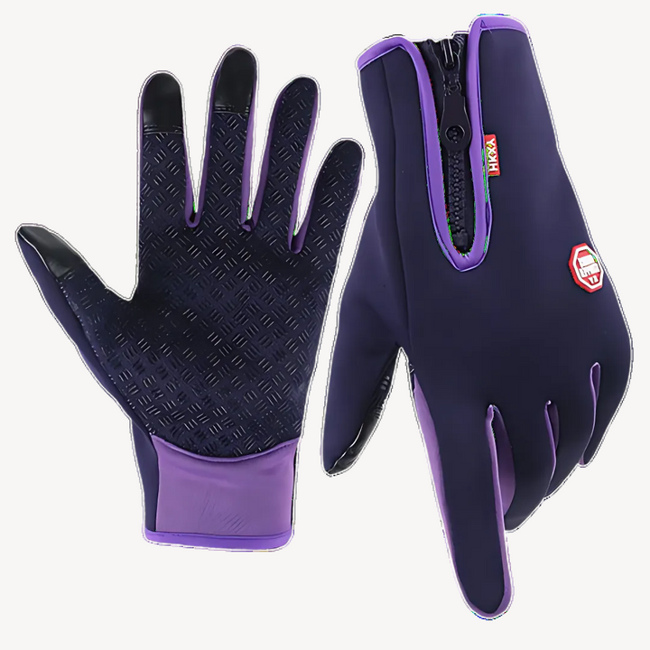 Unisex Thermal Work Gloves with Zipper Closure