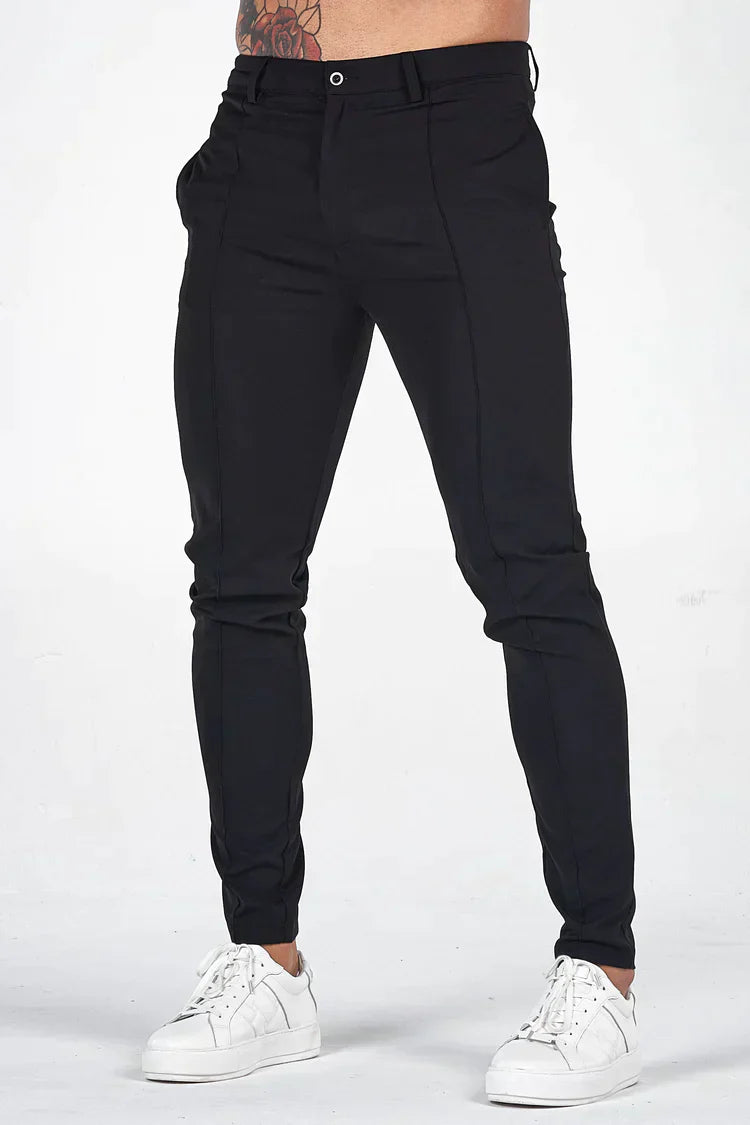 Mens Dress Pants Classic Fit Tailored Style