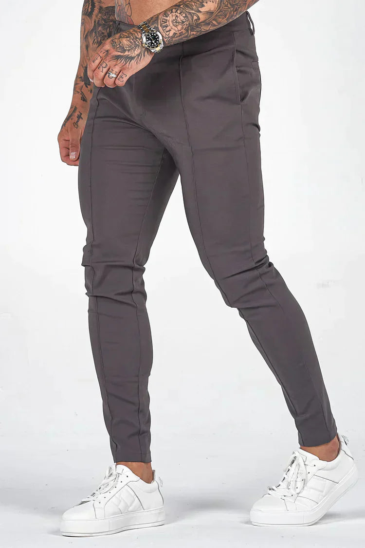 Mens Dress Pants Classic Fit Tailored Style