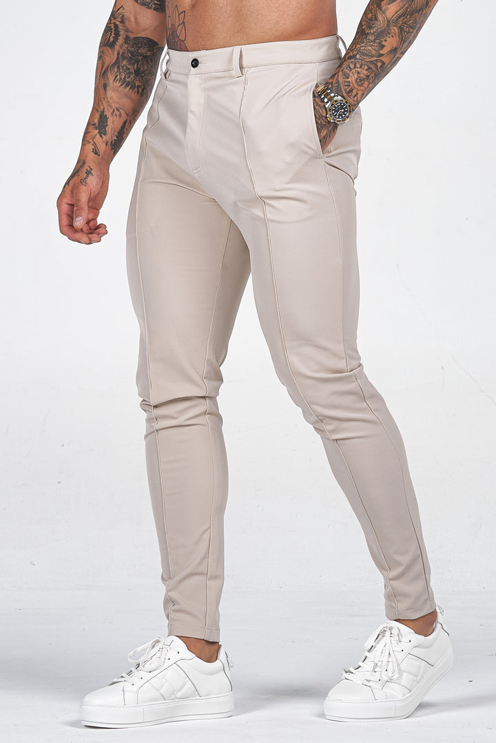 Mens Dress Pants Classic Fit Tailored Style - BritishMode