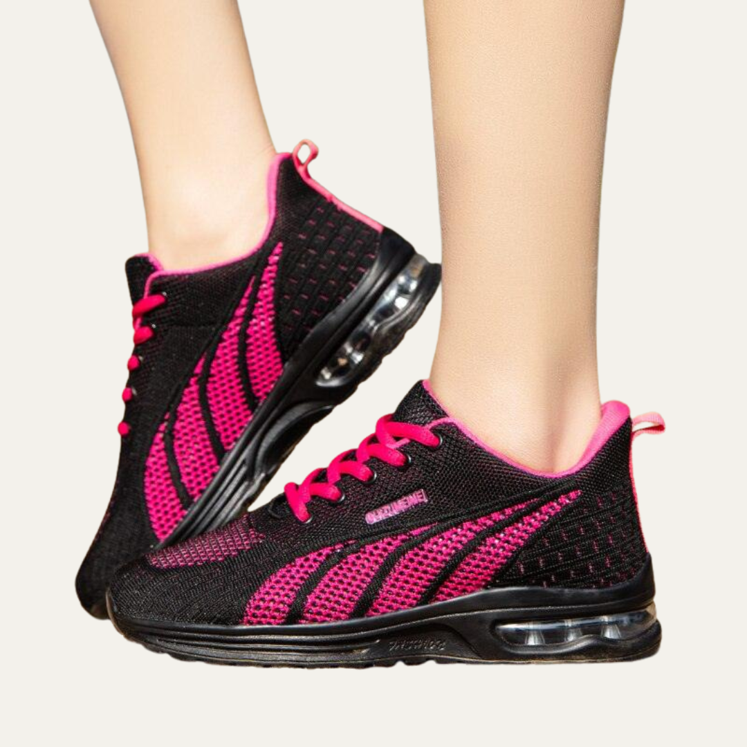 Womens Running Shoe Knit Mesh Air Cushioned