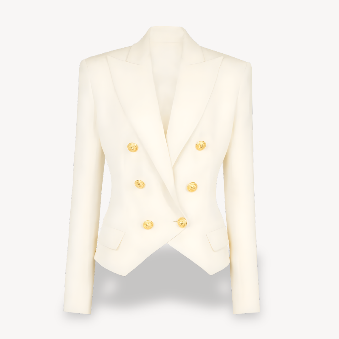 Womens Wool Blazer Tailored Fit