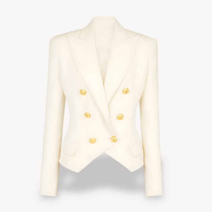 Womens Wool Blazer Tailored Fit