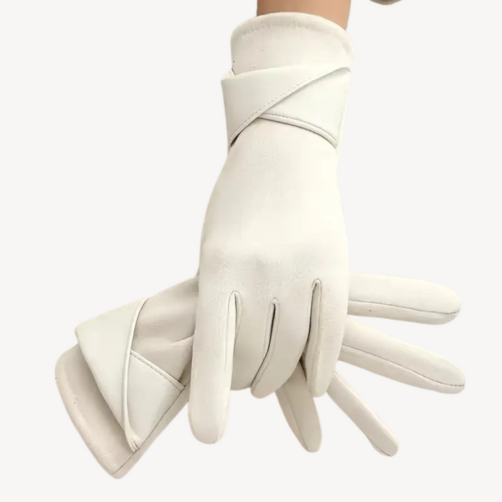 Womens Touchscreen Gloves Soft Fabric Slim Fit