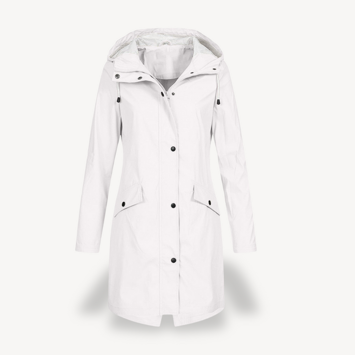 Womens Waterproof Hooded Jacket Lightweight Fit