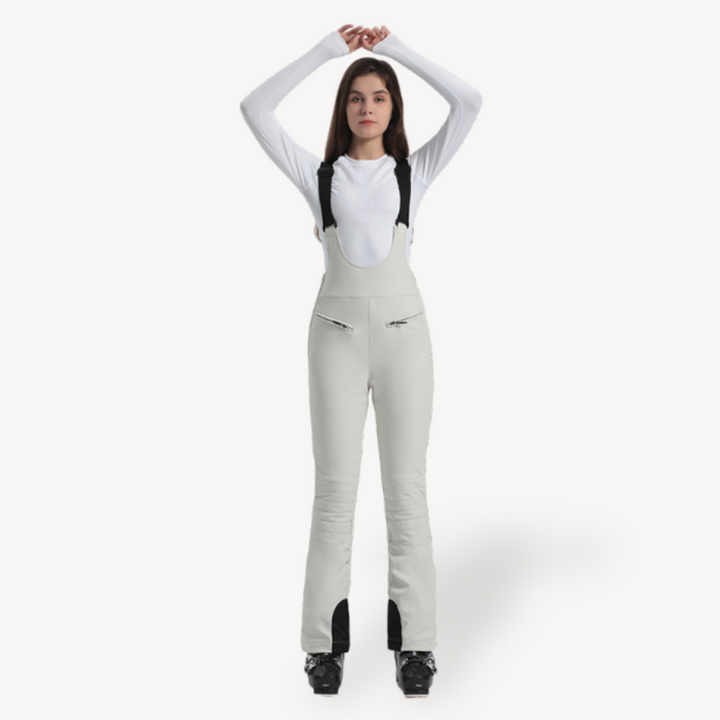 Womens Ski Bib Overalls Insulated Waterproof Fit