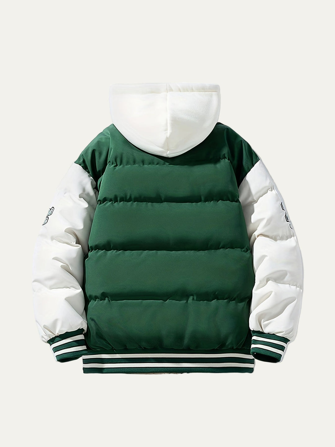 Mens Quilted Insulated Jacket with Hood