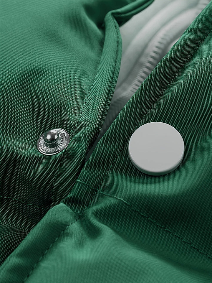Mens Quilted Insulated Jacket with Hood