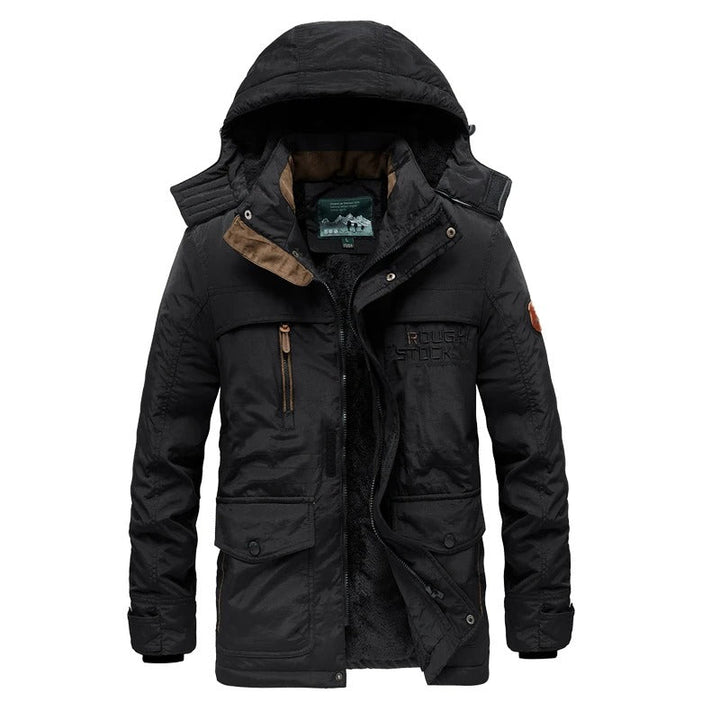 Mens Winter Jacket Insulated Warm Fit