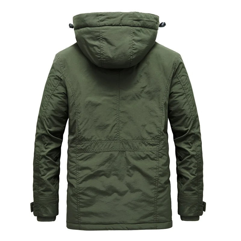 Mens Winter Jacket Insulated Warm Fit