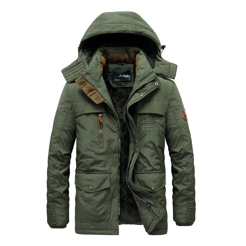 Mens Winter Jacket Insulated Warm Fit - BritishMode