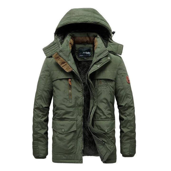 Mens Winter Jacket Insulated Warm Fit - BritishMode