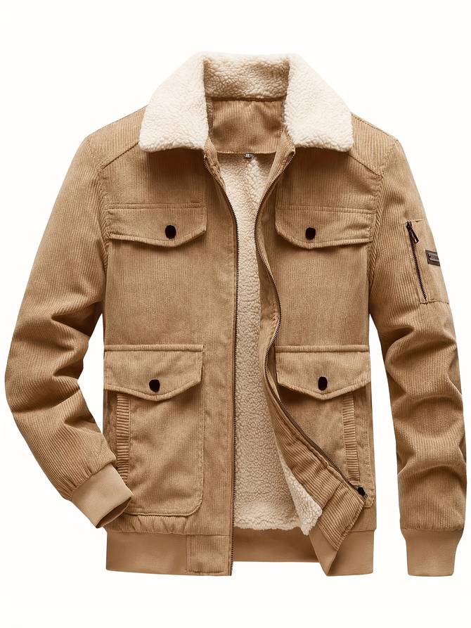 Mens Winter Jacket Warm Insulated Fit - BritishMode