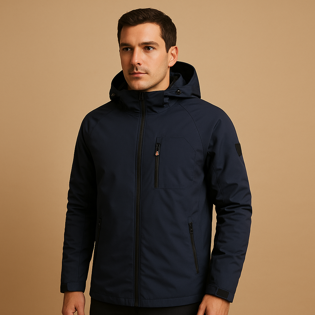 Mens Waterproof Windbreaker Lightweight Outdoor Jacket - BritishMode