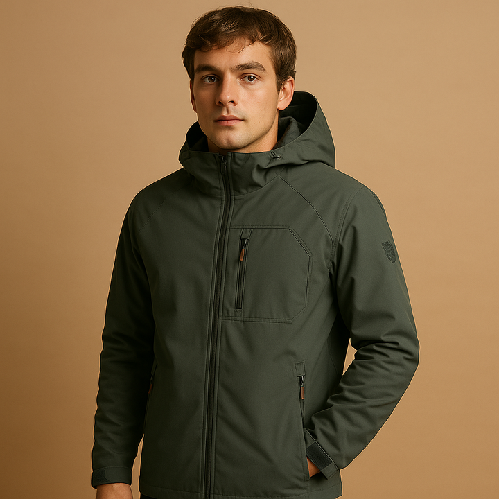 Mens Waterproof Windbreaker Lightweight Outdoor Jacket