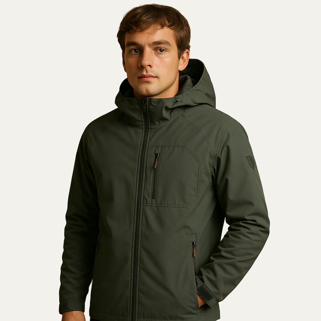 Mens Winter Parka Sherpa Lined Outdoor Fit