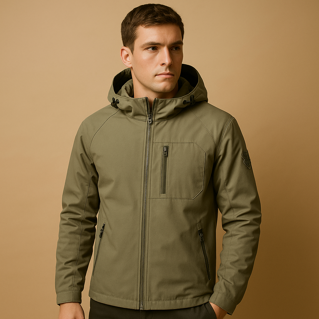 Mens Waterproof Windbreaker Lightweight Outdoor Jacket