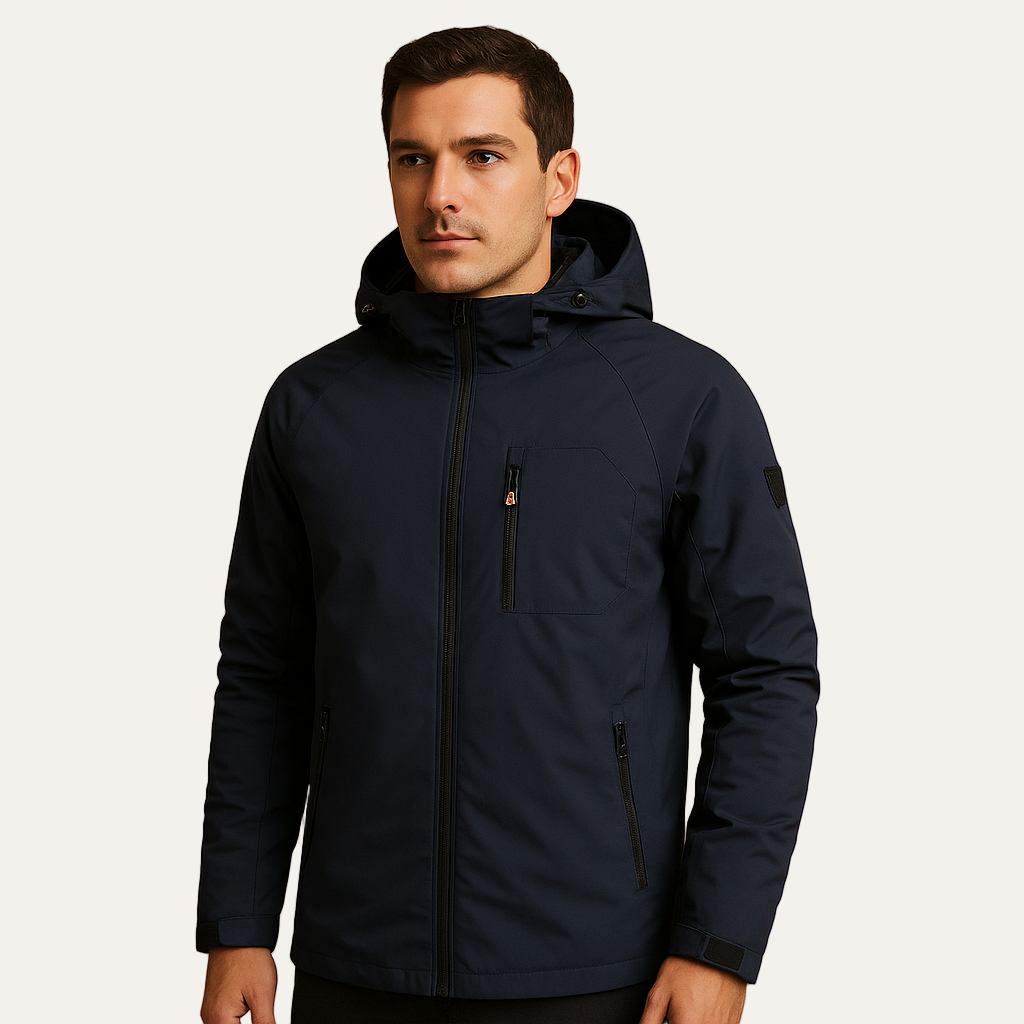 Mens Winter Parka Sherpa Lined Outdoor Fit - BritishMode