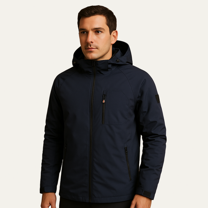 Mens Winter Parka Sherpa Lined Outdoor Fit - BritishMode
