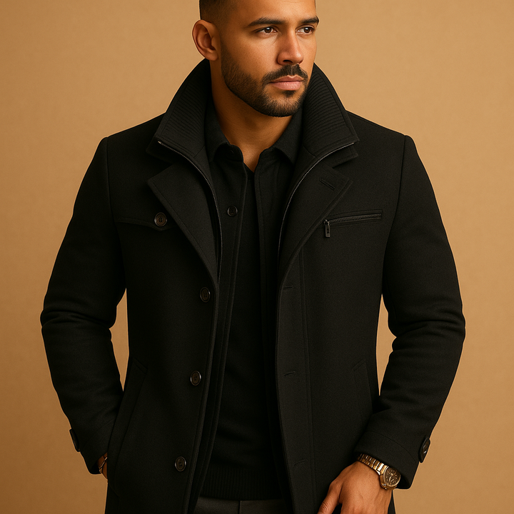 Mens Waterproof Winter Jacket Adjustable Cuffs