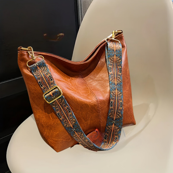 Womens Leather Handbag Waterproof Structured Design