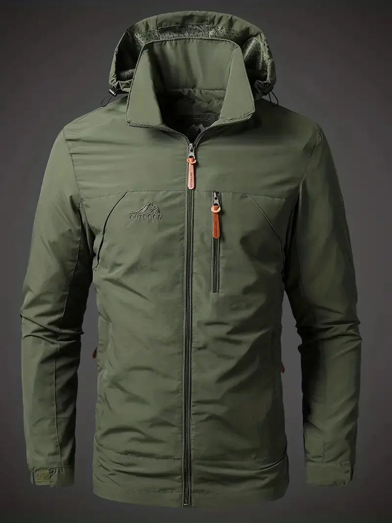 Mens Varsity Jacket Waterproof StormGuard - BritishMode
