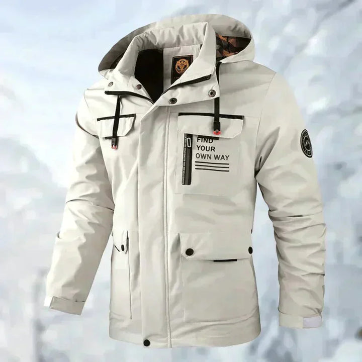Mens Waterproof Titanium Jacket Regular Fit - BritishMode