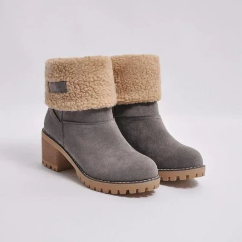 Womens Boots Warm Lined Comfortable Fit